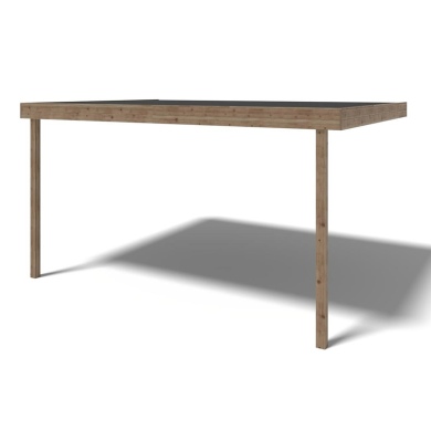 Pergola de jardin 3.02x4.24m - traité