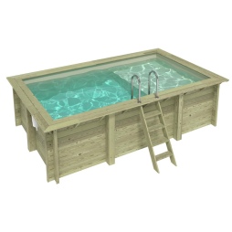 Liner 0.75 mm, sable, pour piscine AQUA avec plage immergée BAS7306