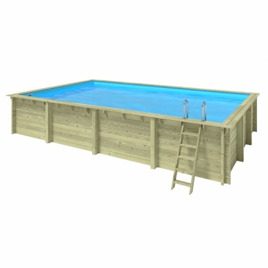Liner 0.75 mm, bleu pâle, pour piscine Sunrise BAS59 2
